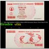 Image 1 : 2006-2008 Zimbabwe 10 Million Dollars (ZWN) Emergency Bearer Check Notes P# 55a Grades vf++