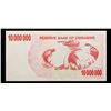 Image 3 : 2006-2008 Zimbabwe 10 Million Dollars (ZWN) Emergency Bearer Check Notes P# 55a Grades vf++