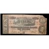 Image 2 : 1864 $10 Confederate Note, T68 Grades xf details