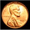 Image 2 : 1957-p Lincoln Cent 1c Grades GEM+ Unc RD
