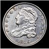 Image 2 : ***Auction Highlight*** 1834 Lg 4 Capped Bust Dime 10c Graded ms63+ By SEGS (fc)