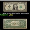 Image 1 : 1963B $1 'Barr Note' Federal Reserve Note Grades vf+