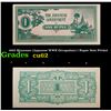 Image 1 : 1942 Myanmar (Japanese WWII Occupation) 1 Rupee Note P#14a2 Grades Select CU