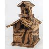 Image 1 : HANDMADE CABIN STYLE BIRD HOUSE