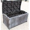 Image 1 : WICKER STYLE OUTDOOR STORAGE BOX
