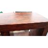 Image 3 : HEAVY SOLID WOOD DISPLAY SHELF