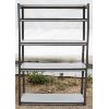 Image 1 : 4 SHELF ADJUSTABLE METAL SHELVING