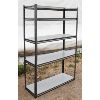 Image 2 : 4 SHELF ADJUSTABLE METAL SHELVING