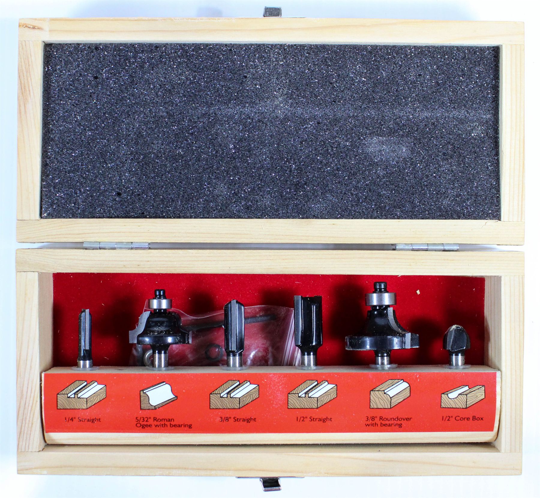 MASTERCRAFT ROUTER BIT SET