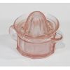 Image 1 : SMALL RARE PINK DEPRESSION GLASS JUICER