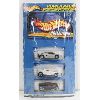 Image 1 : HOT WHEELS 2001 COLLECTION 3 PACK WITH COLLECTOR BOOK - WHITE ROD