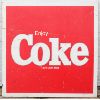 Image 1 : 1970'S COCA-COLA METAL SIGN 44" X 44 1/2" HIGH