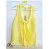 Image 1 : TRINITY YELLOW SLEEVELESS SIZE SMALL W/TAGS