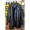 Image 1 : XXL LEATHER 3/4 OVERCOAT (NEVER WORN)