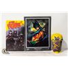 Image 1 : BATMAN LOT 2 VINTAGE HOLOGRAPHIC CARDS &