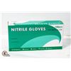 100 PK L NITRILE NON MEDICAL GLOVES