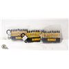 3PK DEWALT SCREW-BITS