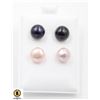 #145-NATURAL AKOYA PEARL EARRINGS