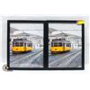 Image 1 : 2 FRAMED SAN FRANCISCO TROLLY PICTURES