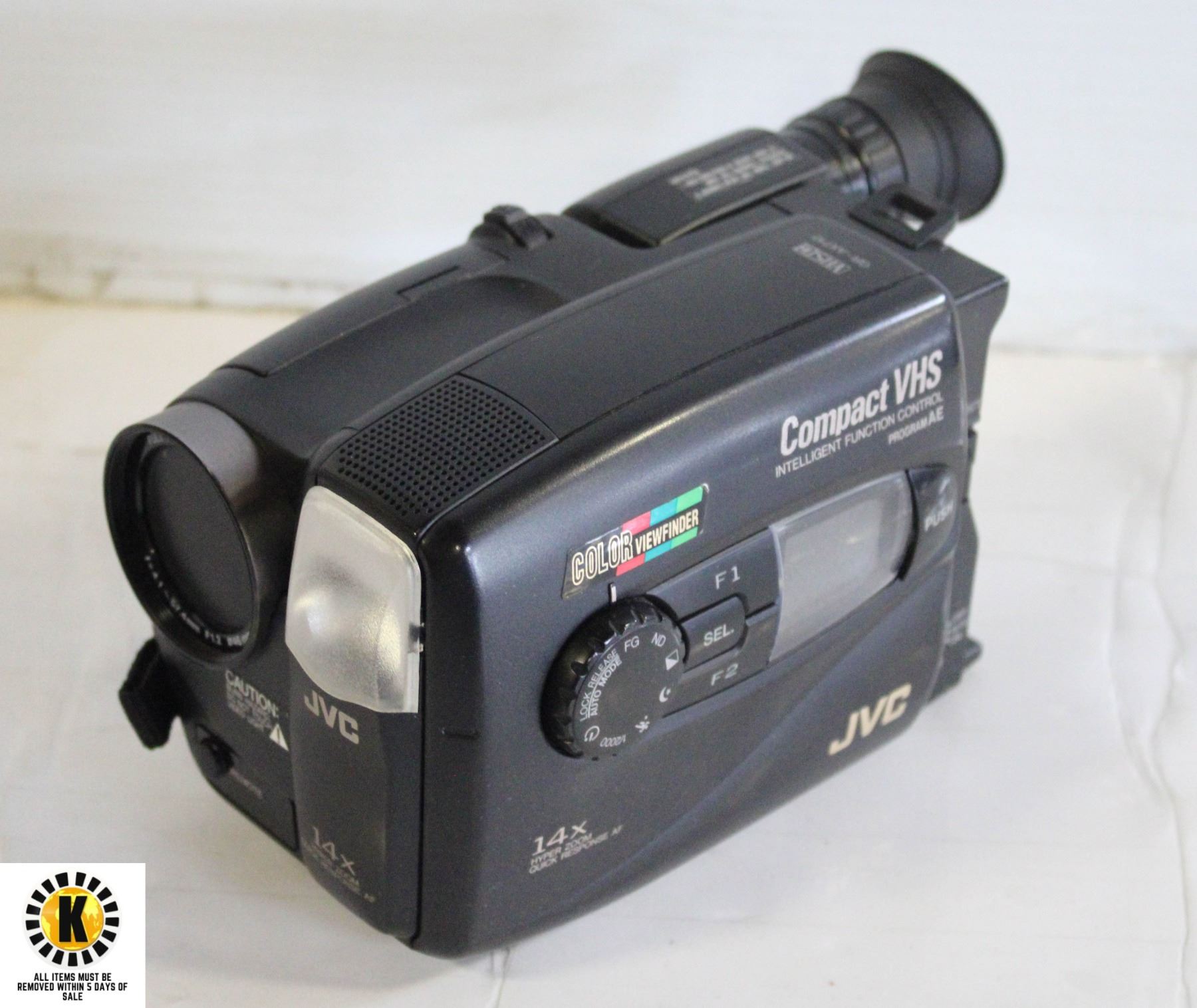 JVC COMPACT VHS VIDEO CAMERA GRAX710U