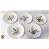 Image 1 : SET OF 5 LIBERTY HOME PRODUCTS WALL HANGING PLATES