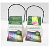 2 COLOR CHANGING LED CITRONELLA CANDLES