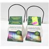 2 COLOR CHANGING LED CITRONELLA CANDLES