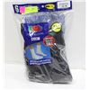 Image 1 : BLACK CREW SOCKS 12-16 SIZE 6-PACK