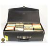 Image 1 : LOT OF 24 - 8 TRACK TAPS WITH CARRYING CASE