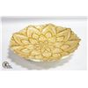 Image 1 : GOLD COLOURED DECORATIVE BOWL 13"X13"