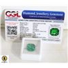 Image 1 : 10.72 CT OCTAGON CUT NATURAL TSAVORITE GARNET