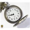 Image 2 : NEW BRONZE TONE HORSE SCENE POCKET WATCH