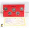 Image 1 : 1999 DENVER MINT EDITION 5 COIN SET