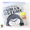 Image 1 : T-SHIRT "THIS IS MY HUMAN COSTUME" M