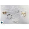 Image 1 : 6 PAIRS EAR RINGS FOR PIERCED EARS