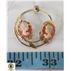 Image 1 : VINTAGE CAMEO PENDANT