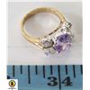 Image 1 : AMETHYST STYLE BAGUETTE CUT RING