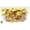 Image 1 : "GIVE THANKS" SIGN  18" X 9"