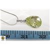 APPROX 5CT CITRINE PENDANT VERY SPARKLY WITH