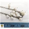 Image 1 : 925 SILVER CULTURED PEARL TOGGLE CLASP