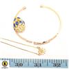 Image 1 : ESTATE FABERGE INSPIRED PENDANT, MULTI STONE