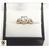 ESTATE SPENCE SOLITAIRE WEDDING RING IN