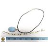 ESTATE BLUE MOONSTONE 925 SILVER TRIM PENDANT