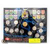 Image 1 : CANADA 125 YEAR CANADIAN QUARTER & LOONIE
