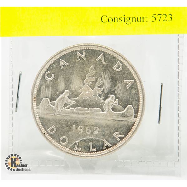 1962 CANADIAN SILVER DOLLAR
