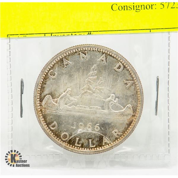 1966 CANADIAN SILVER DOLLAR