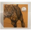 Image 1 : $20 .9999 PURE SILVER COIN BOBCAT
