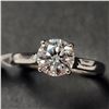 Image 1 : BZ1598-151 10K WHITE MOISSANITE RING
