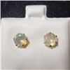 BZ1598-153 10K NATURAL OPAL(1.28CT) EARRINGS