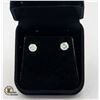 Image 1 : 10KT WHT GOLD EARRINGS WITH 1.75 CT TW MOISSANITE